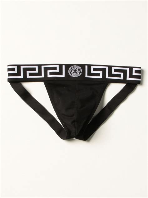 black versace boxers|Versace jockstrap images.